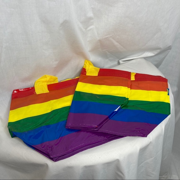 IKEA STORSTOMMA Rainbow Shopping Bag Tote Limited Edition - Picture 5 of 7